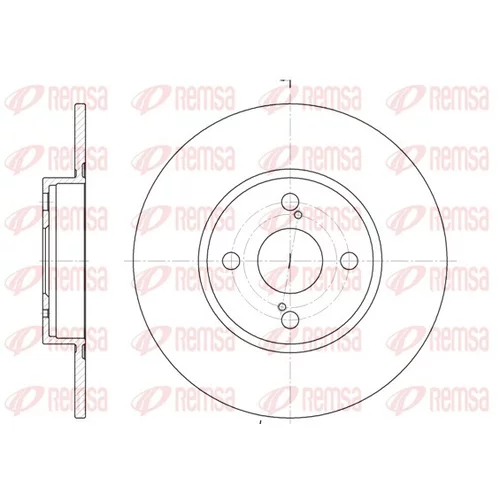 Brzdový kotúč REMSA 6900.00