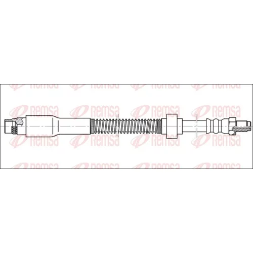 Brzdová hadica REMSA G1901.34