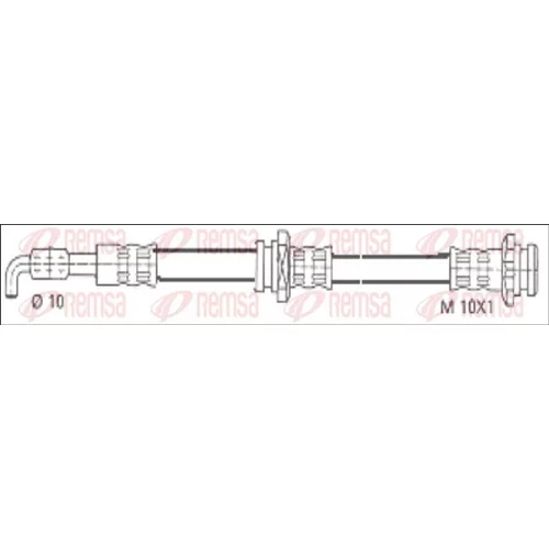 Brzdová hadica REMSA G1903.74