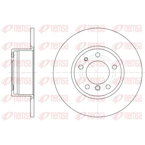Brzdový kotúč REMSA 6347.00