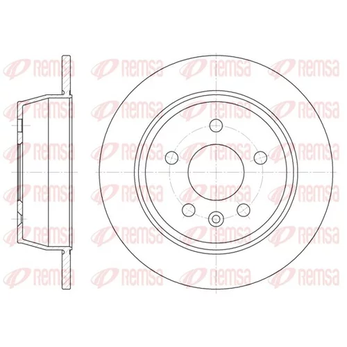 Brzdový kotúč REMSA 6471.00