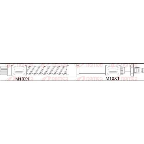 Brzdová hadica REMSA G1901.20