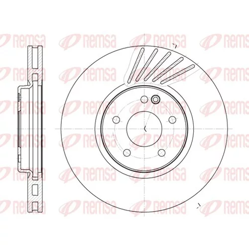 Brzdový kotúč REMSA 61127.10