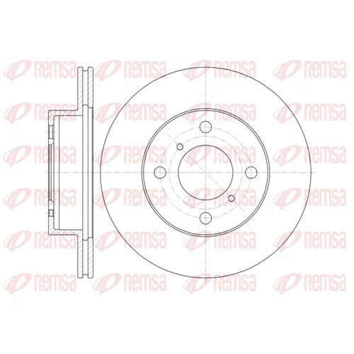 Brzdový kotúč REMSA 61353.10