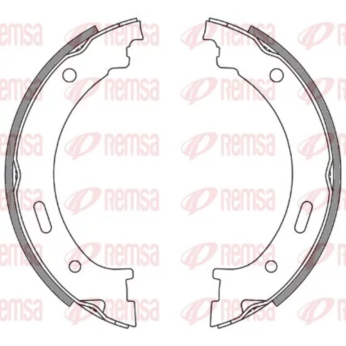 Brzdová čeľusť, parkovacia brzda REMSA 4262.00