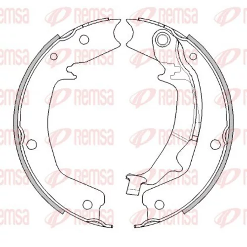 Brzdová čeľusť, parkovacia brzda REMSA 4489.00