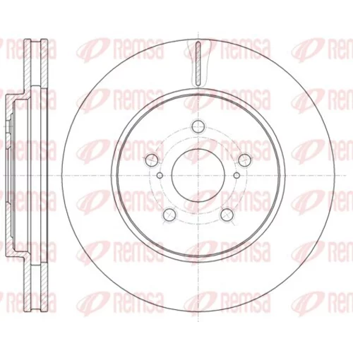 Brzdový kotúč REMSA 61136.10