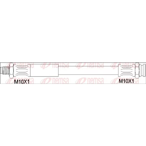 Brzdová hadica REMSA G1901.18