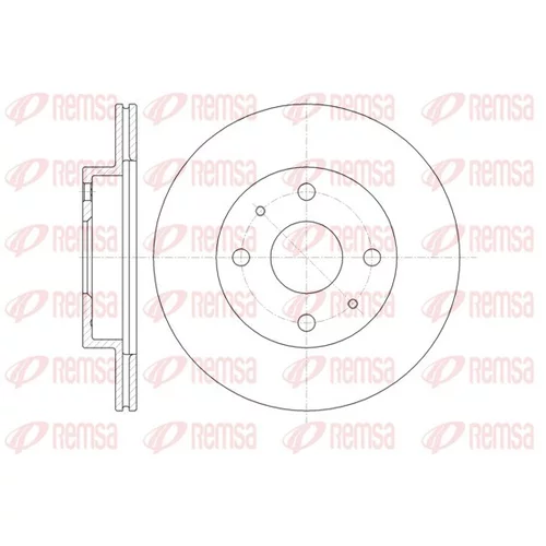 Brzdový kotúč REMSA 61355.10