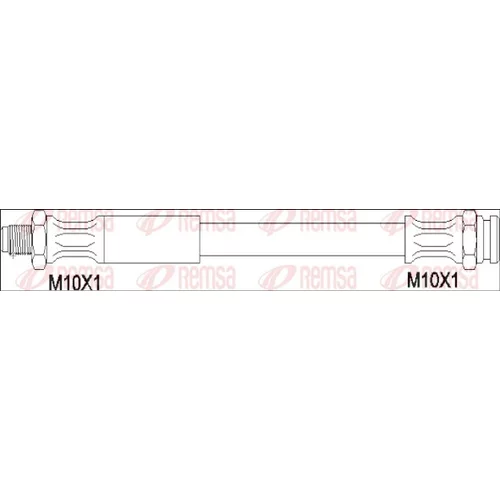 Brzdová hadica REMSA G1903.07