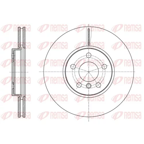 Brzdový kotúč REMSA 61596.10