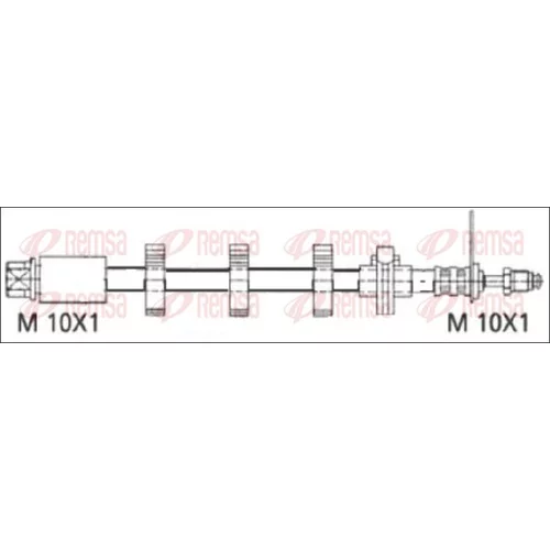 Brzdová hadica REMSA G1901.66