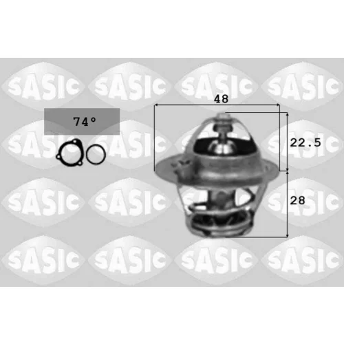 Termostat chladenia SASIC 3306024