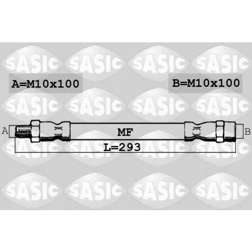 Brzdová hadica SASIC SBH6381