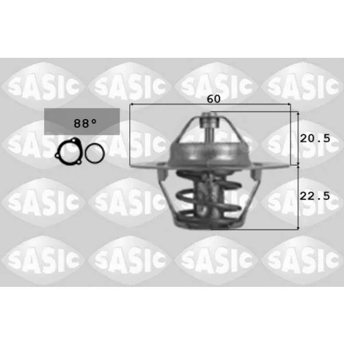 Termostat chladenia SASIC 3306059