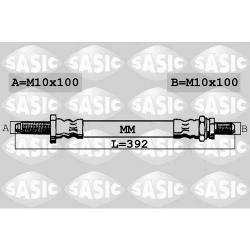 Brzdová hadica SASIC 6606001