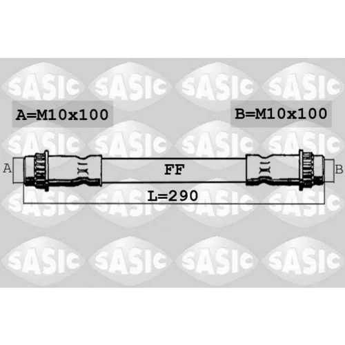 Brzdová hadica SASIC 6600039