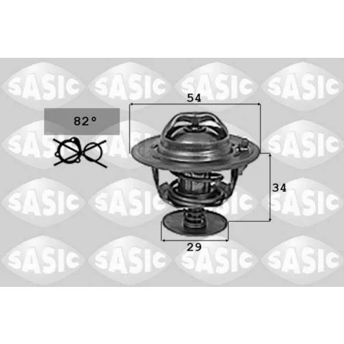 Termostat chladenia SASIC 9000743