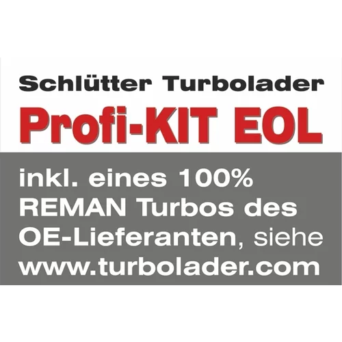 Plniace dúchadlo SCHLÜTTER TURBOLADER 166-00416EOL