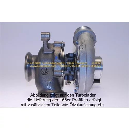 Plniace dúchadlo SCHLÜTTER TURBOLADER 166-00860EOL - obr. 2