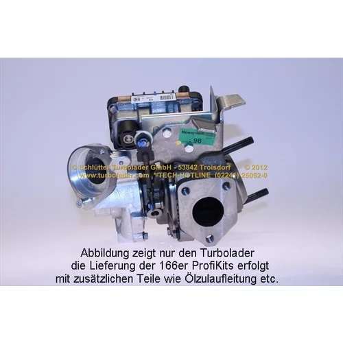 Plniace dúchadlo 166-05205 (SCHLÜTTER TURBOLADER) - obr. 4