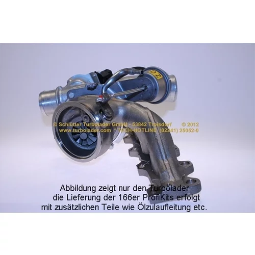 Plniace dúchadlo 166-00226 (SCHLÜTTER TURBOLADER) - obr. 2