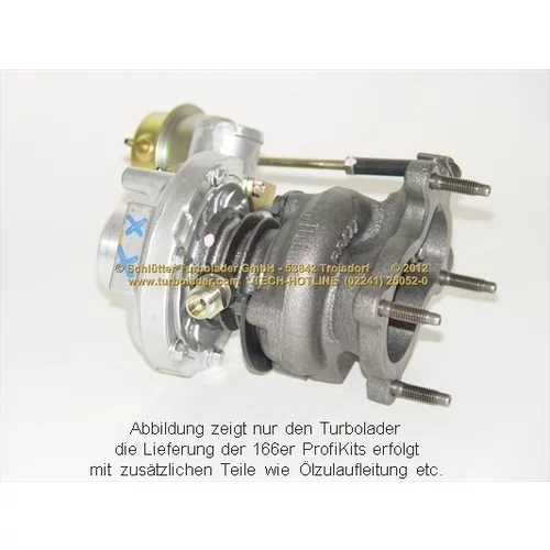 Plniace dúchadlo 166-00540 (SCHLÜTTER TURBOLADER) - obr. 5