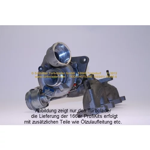 Plniace dúchadlo SCHLÜTTER TURBOLADER 166-00360EOL - obr. 2