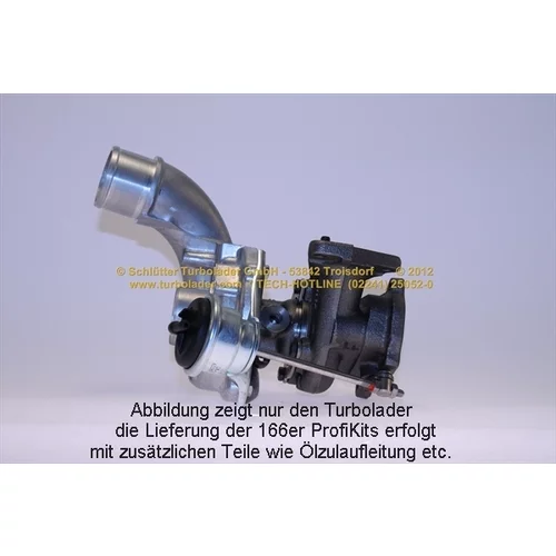 Plniace dúchadlo 166-00405 (SCHLÜTTER TURBOLADER) - obr. 4