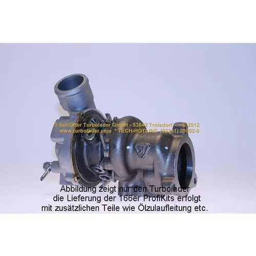 Plniace dúchadlo SCHLÜTTER TURBOLADER 166-01080EOL - obr. 2