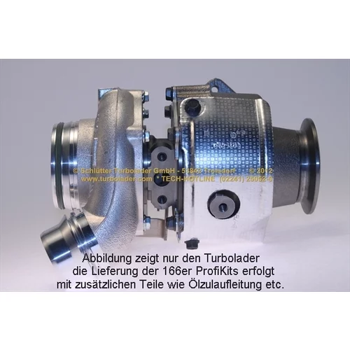 Plniace dúchadlo SCHLÜTTER TURBOLADER 166-05225EOL - obr. 2