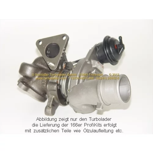 Plniace dúchadlo SCHLÜTTER TURBOLADER 166-09070EOL - obr. 2