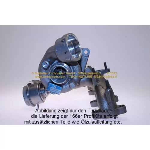 Plniace dúchadlo SCHLÜTTER TURBOLADER 166-04010EOL - obr. 2