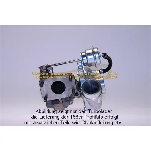 Plniace dúchadlo SCHLÜTTER TURBOLADER 166-00165EOL - obr. 2