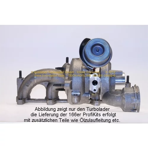 Plniace dúchadlo SCHLÜTTER TURBOLADER 166-00230EOL - obr. 2