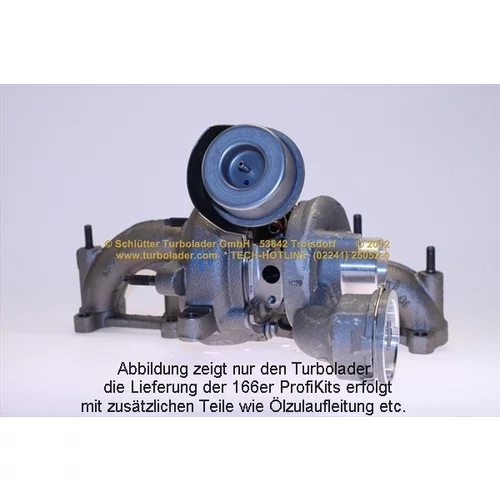 Plniace dúchadlo SCHLÜTTER TURBOLADER 166-00280EOL - obr. 2