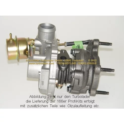 Plniace dúchadlo SCHLÜTTER TURBOLADER 166-02350EOL - obr. 2