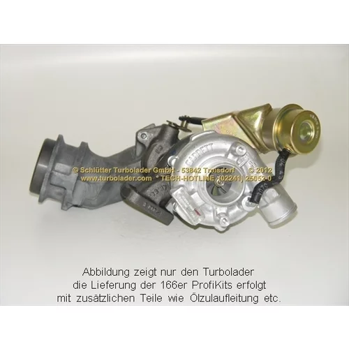 Plniace dúchadlo SCHLÜTTER TURBOLADER 166-00450 - obr. 5