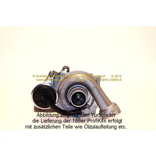 Plniace dúchadlo SCHLÜTTER TURBOLADER 166-07040EOL - obr. 2