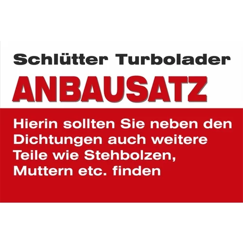Turbodúchadlo - montážna sada SCHLÜTTER TURBOLADER 253-17070S