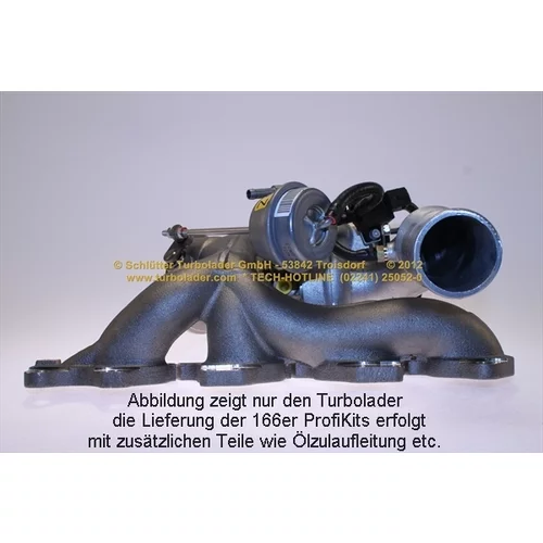 Plniace dúchadlo 166-00226 (SCHLÜTTER TURBOLADER) - obr. 1