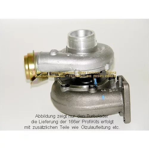 Plniace dúchadlo PRO-02320EOL (SCHLÜTTER TURBOLADER) - obr. 3