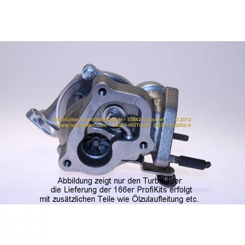 Plniace dúchadlo SCHLÜTTER TURBOLADER 166-00305EOL - obr. 2