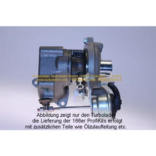 Plniace dúchadlo 166-09220 (SCHLÜTTER TURBOLADER) - obr. 2