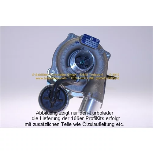 Plniace dúchadlo PRO-09220EOL (SCHLÜTTER TURBOLADER) - obr. 1