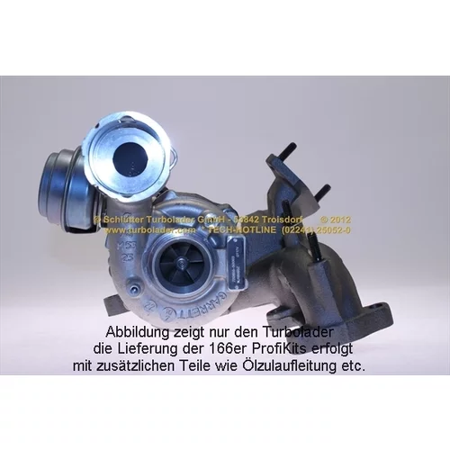 Plniace dúchadlo 166-00180EOL (SCHLÜTTER TURBOLADER) - obr. 3