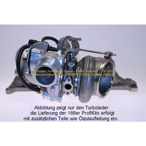 Plniace dúchadlo 166-00226 (SCHLÜTTER TURBOLADER) - obr. 3