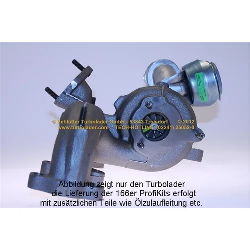 Plniace dúchadlo 166-00180EOL (SCHLÜTTER TURBOLADER) - obr. 1
