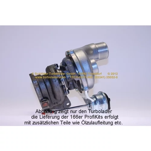 Plniace dúchadlo 166-00405 (SCHLÜTTER TURBOLADER) - obr. 2