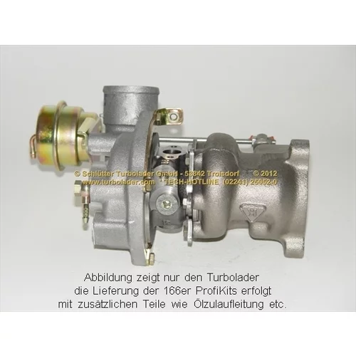 Plniace dúchadlo SCHLÜTTER TURBOLADER 166-01130EOL - obr. 2